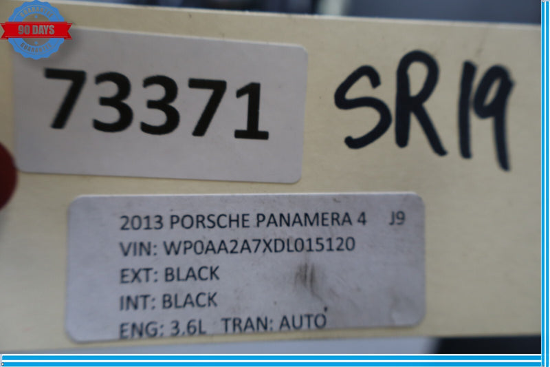Load image into Gallery viewer, 10-16 Porsche Panamera 970 Front Left Side Seat Cushion W/ Frame &amp; Motors Oem
