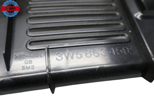 06-12 Bentley Continental Rear Trunk Latch Lock Sill Scuff Plate Trim Cover Oem