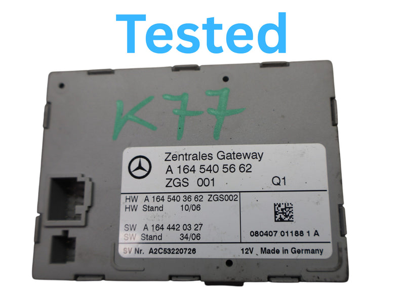 Load image into Gallery viewer, 06-13 Mercedes GL450 GL550 Gateway Control Module Unit 1645406745 Oem
