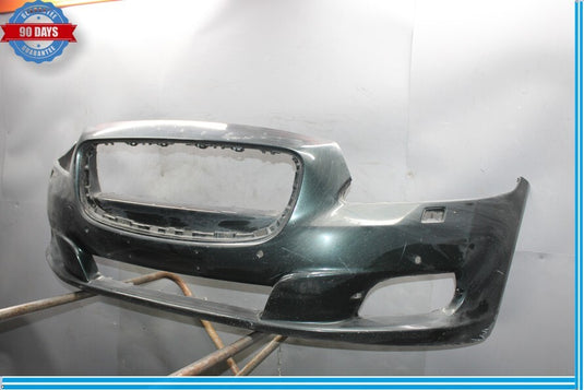10-15 Jaguar X351 XJL XJ XJR Front Bumper Cover Panel Blue W/ Park Assist OEM