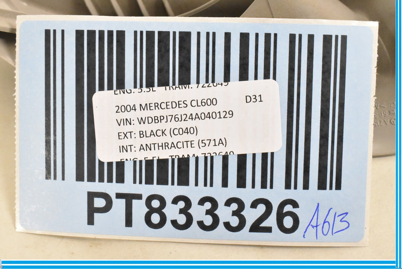 Load image into Gallery viewer, 00-06 Mercedes CL500 CL600 W215 Rear Left Driver Seat Belt Guide Trim Oem
