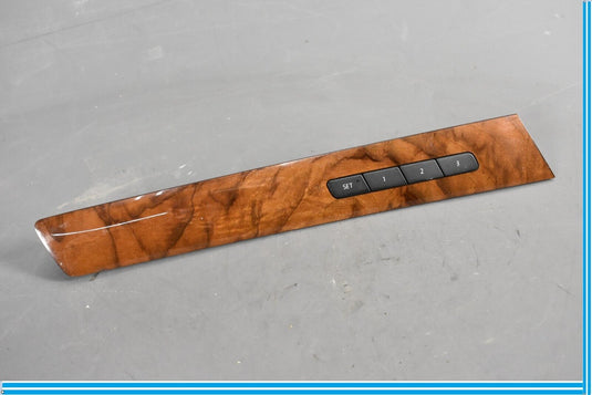 11-17 Volkswagen VW Touareg Front Left Driver Side Door Trim Panel Wood Oem