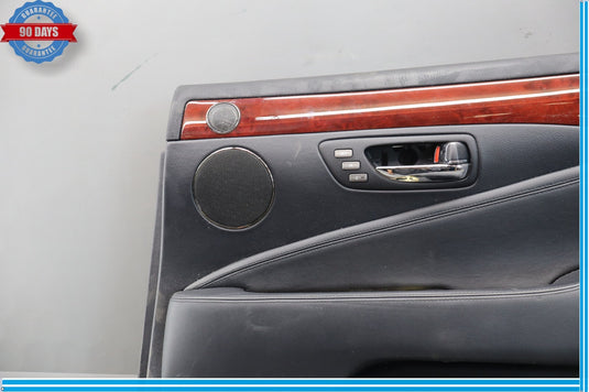 07-09 Lexus LS460 Rear Right Passenger Side Interior Door Panel Black Oem