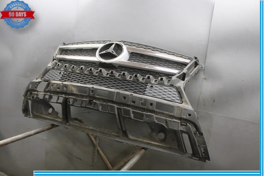 13-16 Mercedes GL450 X166 Base Front Bumper Frame Grill Assembly W/ Emblem Oem