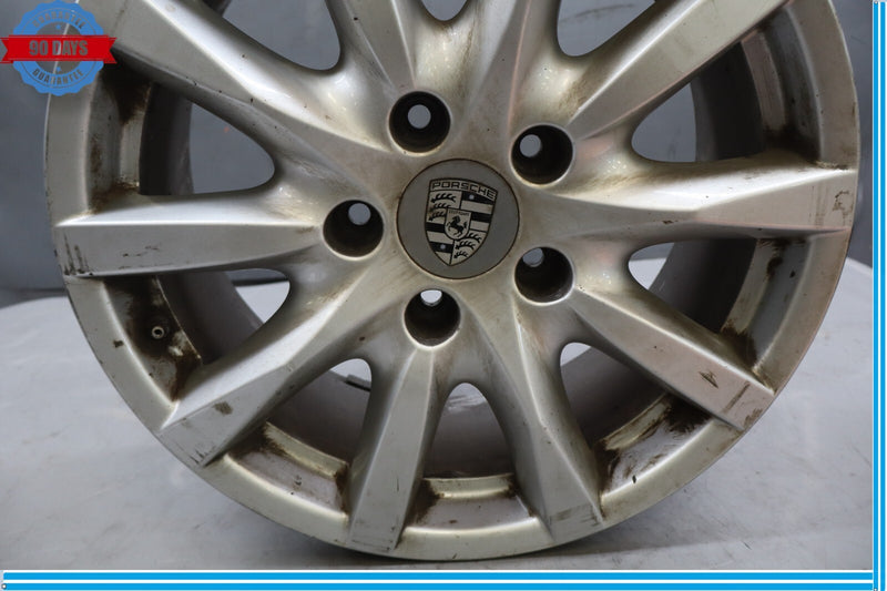 Load image into Gallery viewer, 11-14 Porsche Cayenne 958 S 8X1J8 18" Wheel Rim Silver R18 7P5601025 Oem
