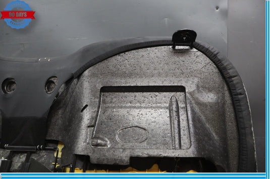 14-17 Maserati Ghibli Rear Lower Bottom Seat Cushion Bench Black Oem