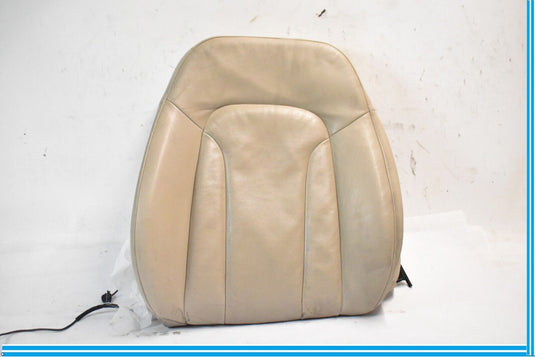 07-15 AUDI Q7 4L Front Left Driver Upper Leather Seat Back Cushion OEM Tan