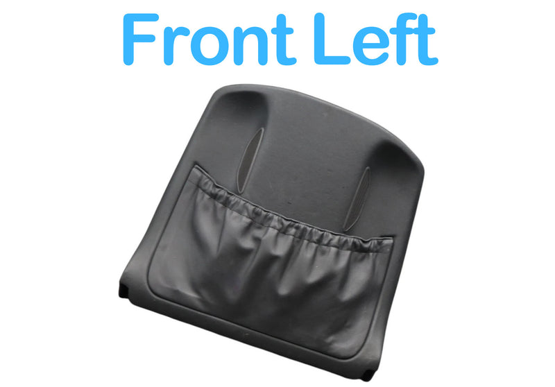 Load image into Gallery viewer, 00-06 Mercedes S600 S55 AMG W220 Front Left Seat Back Cover Pocket Oem
