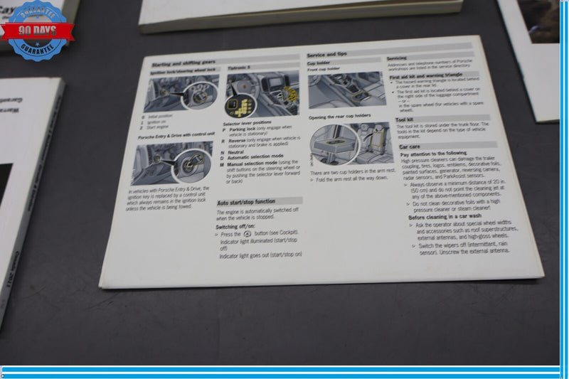 Load image into Gallery viewer, 2011 Porsche Cayenne 958 Operator's Owner's Manual Book W/ Case Cover Oem
