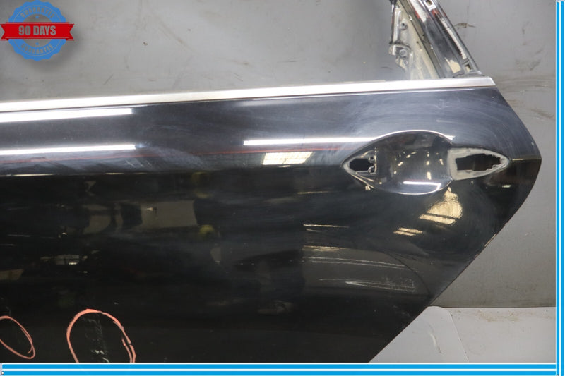 Load image into Gallery viewer, 15-16 Hyundai Genesis Rear Left Driver Side Exterior Door Shell Panel Black Oem
