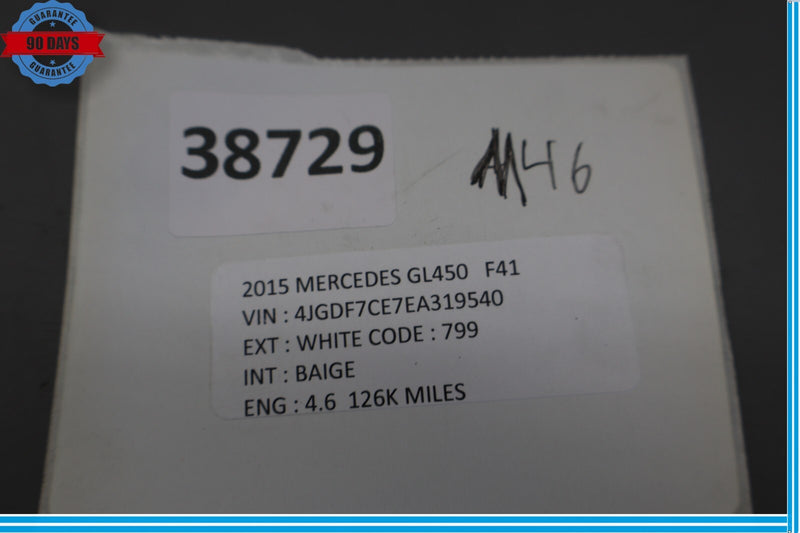 Load image into Gallery viewer, 12-16 Mercedes X166 GL450 ML63 Left Side Rear View Door Mirror W/ Blind Spot Oem
