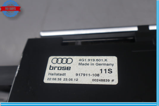 12-16 Audi A6 Quattro Dash Info Radio MMI LCD Screen W/ Mount Bracket Oem