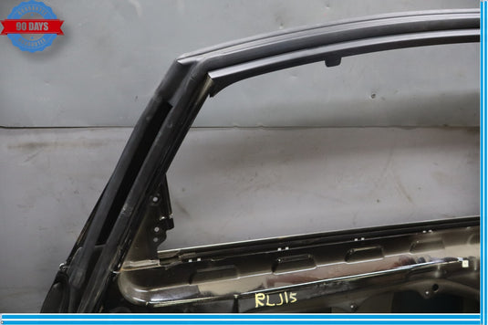 15-16 Hyundai Genesis Rear Left Driver Side Exterior Door Shell Panel Black Oem