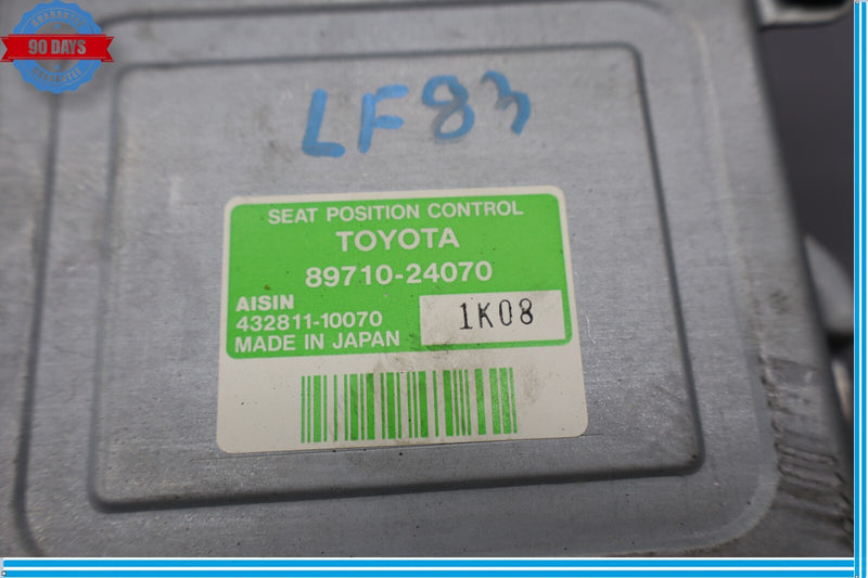 Load image into Gallery viewer, 02-03 Lexus SC430 Front Left Driver Side Seat Position Control Module Unit Oem
