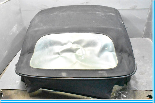 05-12 Porsche Boxster Soft Top Roof W/ Frame & Back Glass Black Oem
