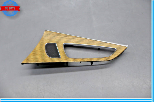 12-15 Audi A7 Quattro Rear Right Passenger Side Door Panel Insert Trim Wood Oem