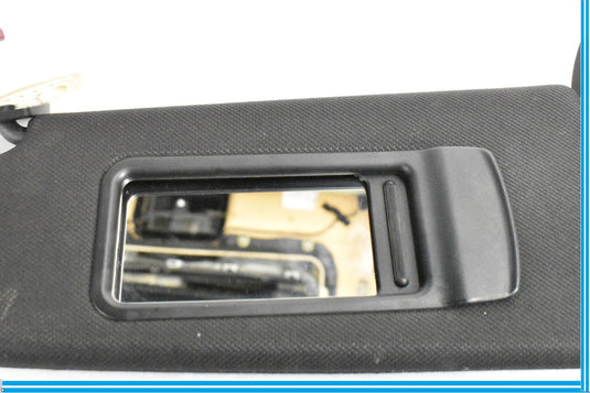 11-16 BMW 528i 535i 550i F10 Front Left Driver Sun Visor W/ Mirror Black Oem