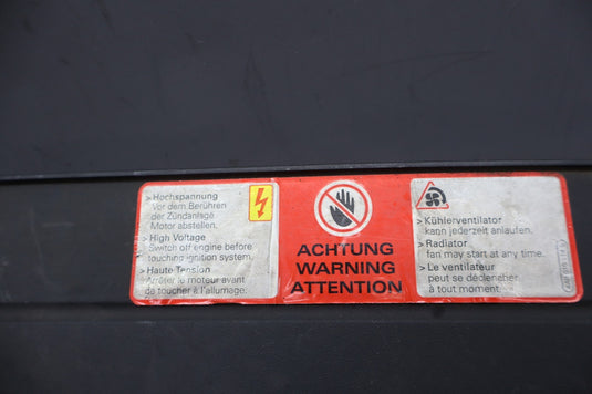 09-12 AUDI A4 A4 Quattro Front Upper Radiator Support Cover 8K0807081 Oem