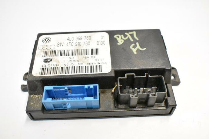 07-09 Audi Q7 Front Left Seat Memory Control Module OEM 4L0 959 760