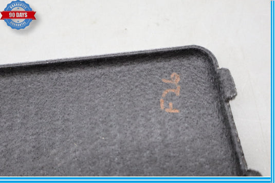 14-19 Maserati Ghibli Rear Trunk Inner Trim Carpet Cover Panel Black Oem