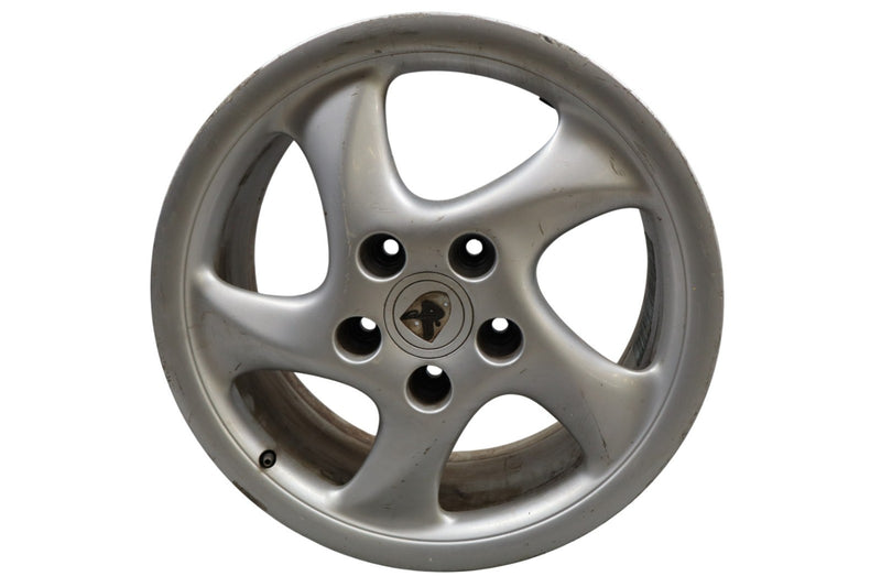 Load image into Gallery viewer, 96-04 Porsche 911 993 996 8Jx18 ET52 Front Turbo Twist Wheel Rim 99336213601 Oem
