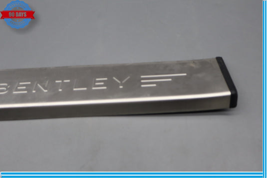 06-12 Bentley Continental Rear Right Passenger Sill Scuff Cover Step Plate Oem