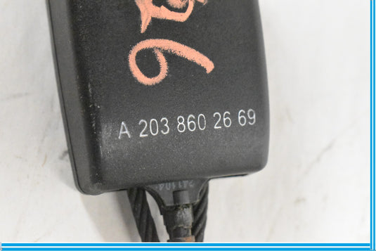 03-09 Mercedes CLK550 CLK500 CLK55 AMG Front Right Seat Belt Buckle Oem