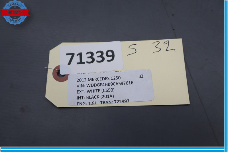 Load image into Gallery viewer, 08-14 Mercedes W204 C350 C250 Rear Right Passenger Side Interior Door Panel Oem

