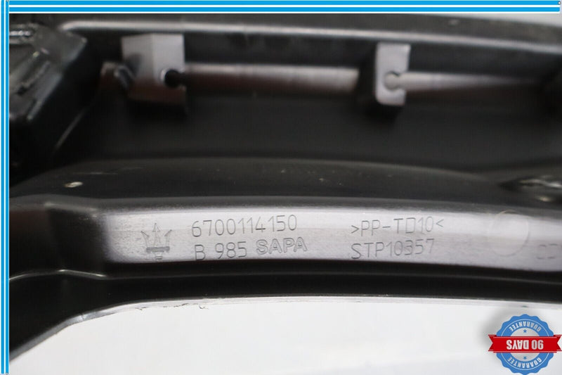 Load image into Gallery viewer, 14-20 Maserati Ghibli M157 Rear Trunk Latch Lock Sill Scuff Plate Trim Cover Oem
