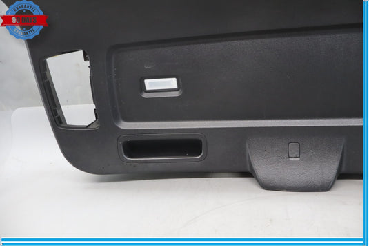 08-14 BMW X6 Rear Trunk Lid Tailgate Liftgate Trim Cover Panel Oem
