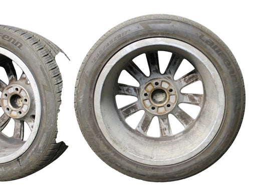 09-17 Audi A4 17 Inch 17x8" Alloy Wheel Rim Tire Set Of 4 8K0601025C Oem