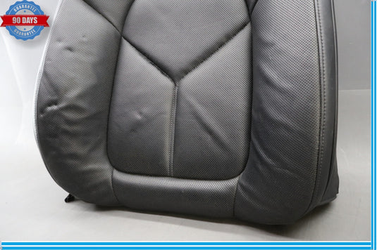 11-18 Porsche Cayenne 958 Front Right Side Seat Upper Cover Cushion Black Oem
