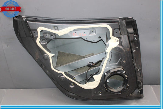 14-17 Maserati Ghibli Rear Left Side Exterior Door Shell Frame Panel Black Oem