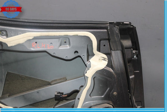 14-17 Maserati Ghibli Rear Left Side Exterior Door Shell Frame Panel Black Oem