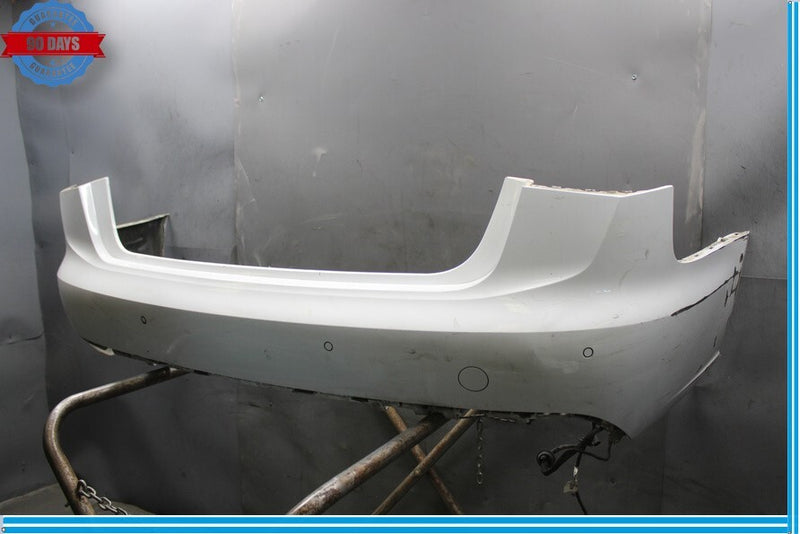 Load image into Gallery viewer, 12-15 Audi A6 Quattro Rear Bumper Cover Panel Assembly White 4G5807067 Oem
