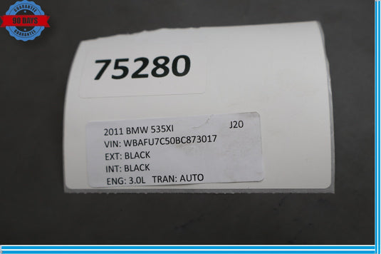 10-17 BMW 535i GT xDrive Front Upper Panoramic Sunroof Glass Window Oem