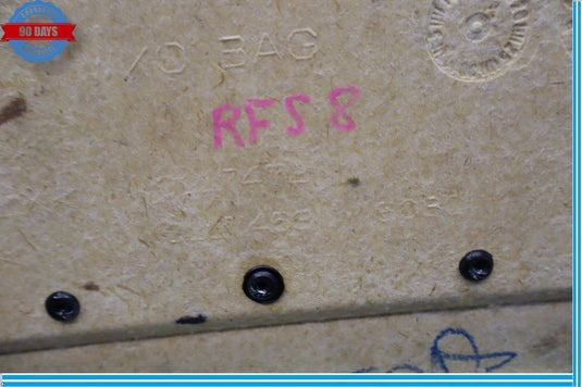 07-13 BMW X5 E70 Front Right Passenger Side Seat Back Cover Panel Black Oem