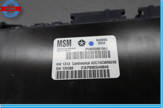 14-20 Maserati Ghibli M157 Levante Left Driver Side Seat Control Module Oem