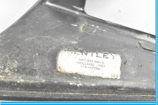 06-12 Bentley Continental Right Passenger Facelift Trunk Cover 3W7853596B Oem