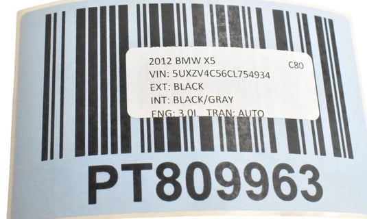 07-13 BMW X5 Front Right Passenger Side Seat Track Rail Frame 834292905 OEM