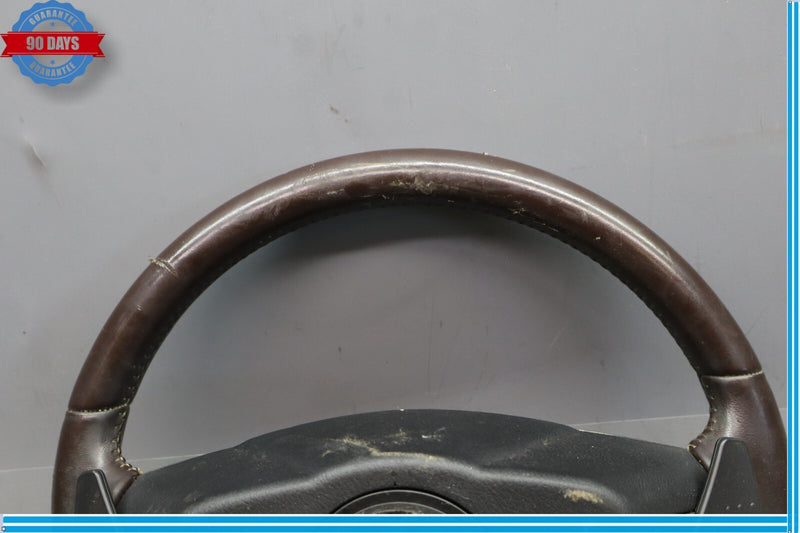 Load image into Gallery viewer, 07-11 Jaguar X150 XK XF Steering Wheel w/ Paddle Shifters Black 6W833L598DD Oem
