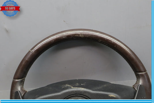 07-11 Jaguar X150 XK XF Steering Wheel w/ Paddle Shifters Black 6W833L598DD Oem