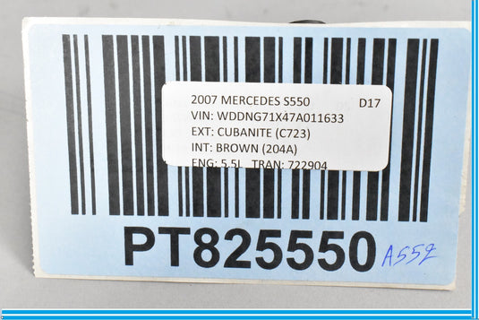 07-14 Mercedes S550 CL550 W221 Front Left Door Lock Unlock Button Switch Oem