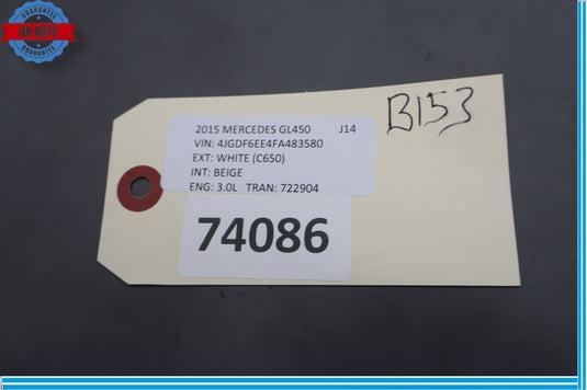 13-16 Mercedes GL450 X166 Front Left Side Master Window Switch Controller Oem