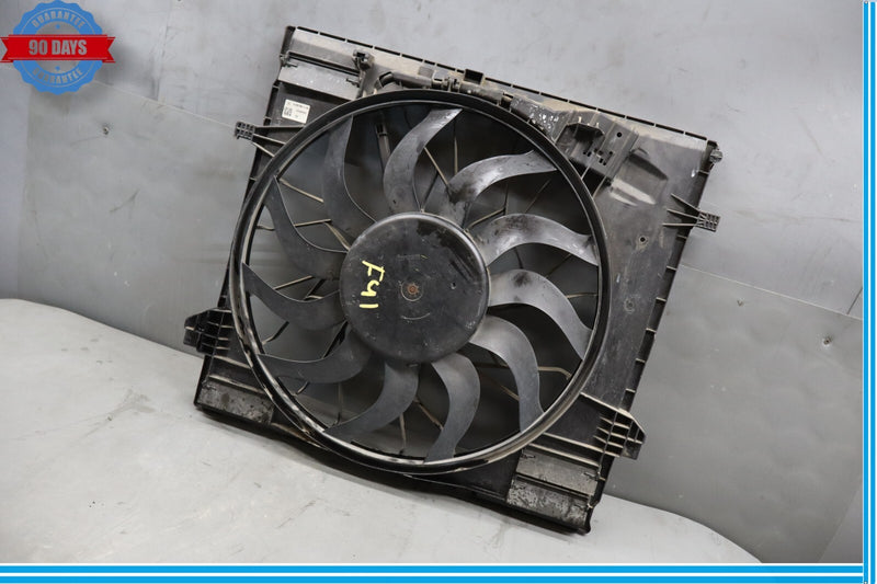 Load image into Gallery viewer, 12-19 Mercedes GL450 GL550 Engine Cooling Radiator Fan Shroud Motor Oem
