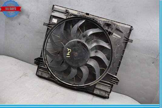 12-19 Mercedes GL450 GL550 Engine Cooling Radiator Fan Shroud Motor Oem