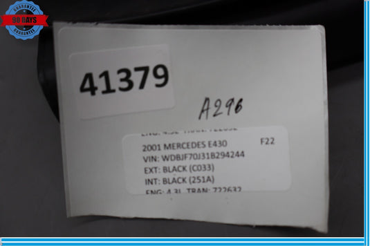 2001 Mercedes W210 E430 Owner's Operator's Manual Book Set Oem