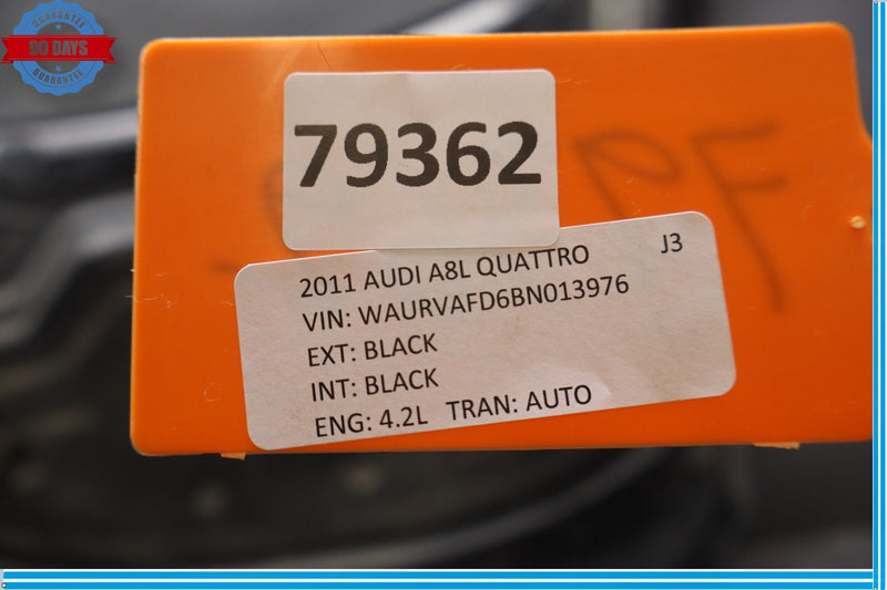 Load image into Gallery viewer, 11-14 Audi A8 A8L Quattro Front Hood Bonnet Shell Cover Panel Black Oem
