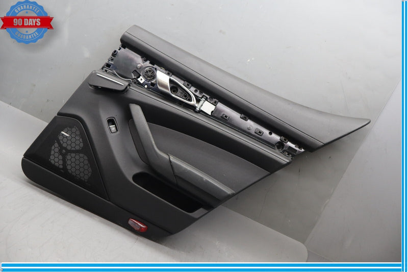 Load image into Gallery viewer, 10-16 Porsche Panamera Rear Right Side Interior Door Panel Cover Black Oem
