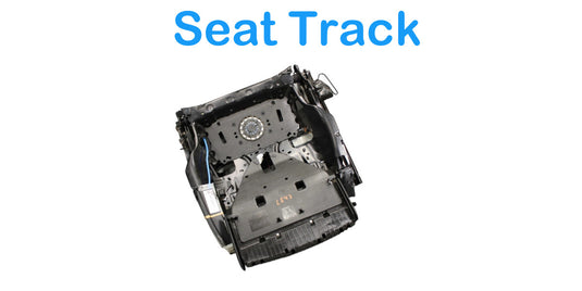 11-18 Audi A8 Front Left Driver Side Seat Lower Track Frame W/ Motor Oem